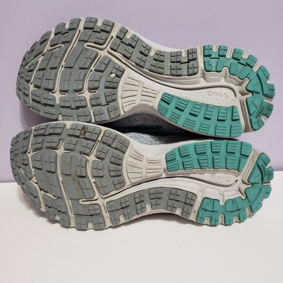 Brooks Anthem Gray Teal Women's Sneakers Sz 9.5 - Picture 8 of 10